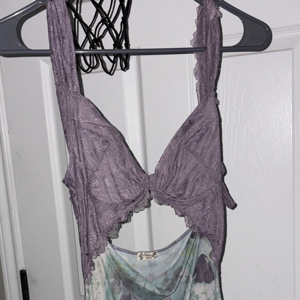 FP Movement by Free People Purple Suddenly Fine Maxi Slip